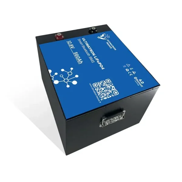 Ultimatron Batterie Lithium 12.8V 560Ah LiFePO4 Smart BMS Avec Bluetooth ULM 12 560 Ultimaton shop 1 galerija e2s