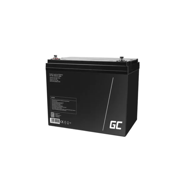 2green cell agm battery 12v 75ah galerija e2s