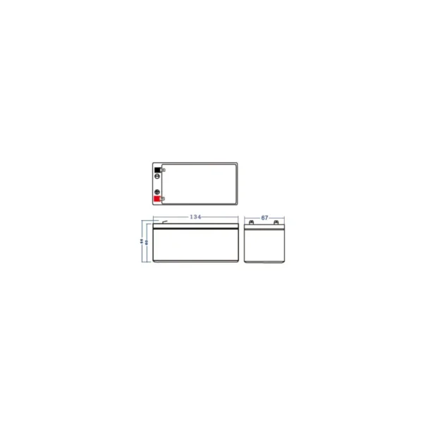 5green cell agm battery 12v 23ah galerija e2s 2