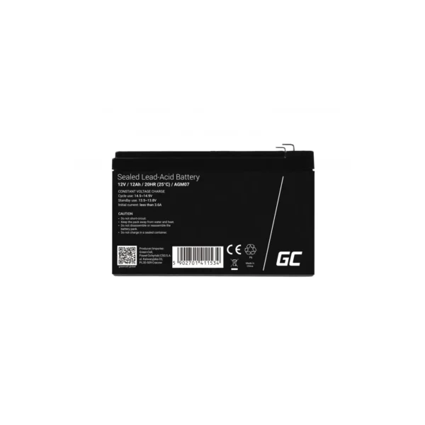 green cell agm battery 12v 12ah2 galerija e2s