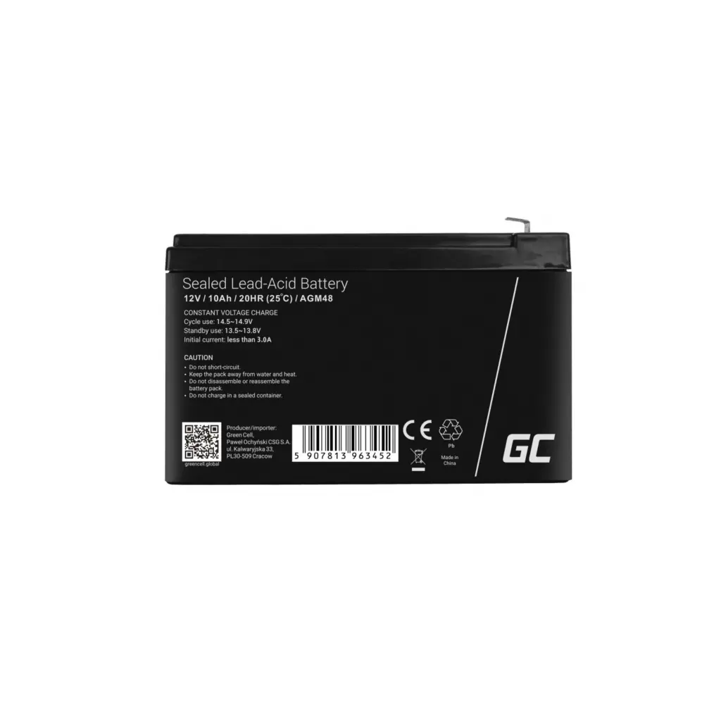 green cell agm battery 12v 23ah4 galerija e2s