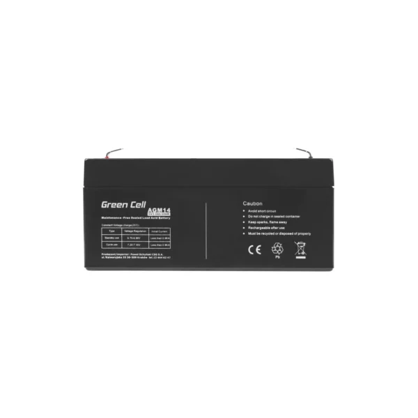 green cell agm battery 6v 33ah4 galerija e2s