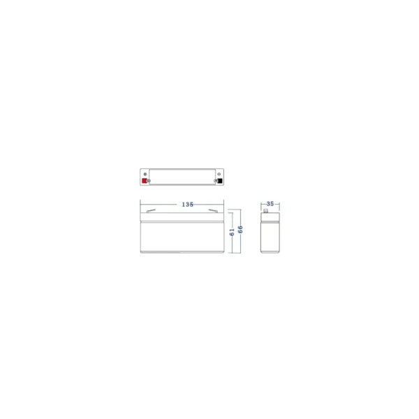 green cell agm battery 6v 33ah6 galerija e2s