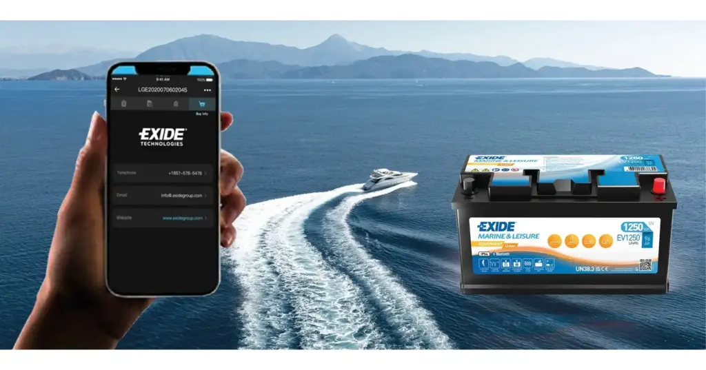 Exide s new Marine Leisure Equipment Li Ion batterie energy2store