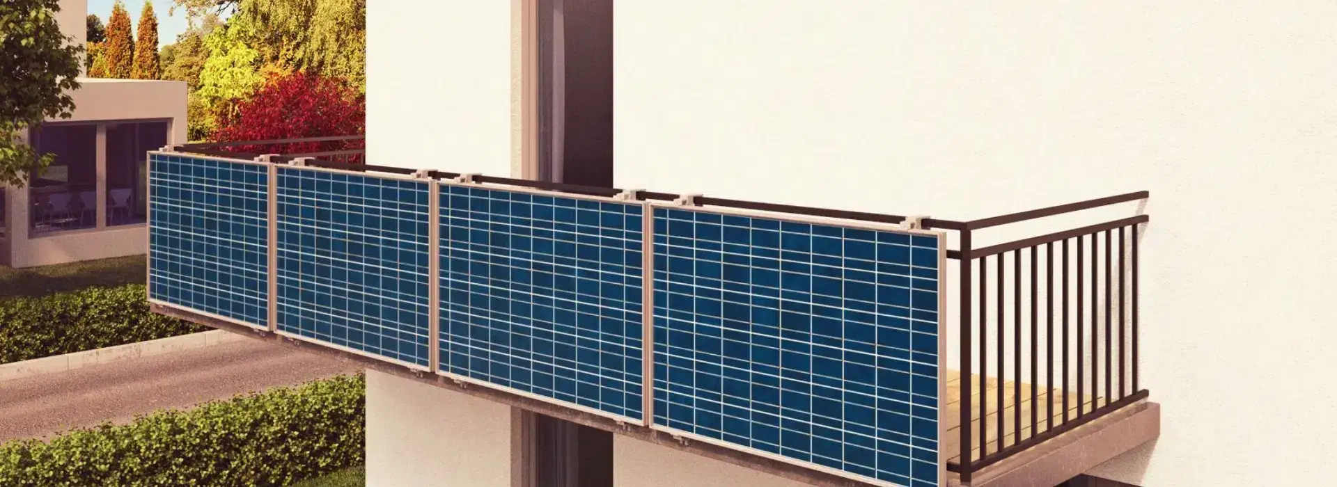 Solarni balkonski set